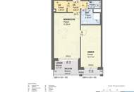 Ab 01.03 - 18.Stock- 2-Zimmer-Wohnung mit Loggia!