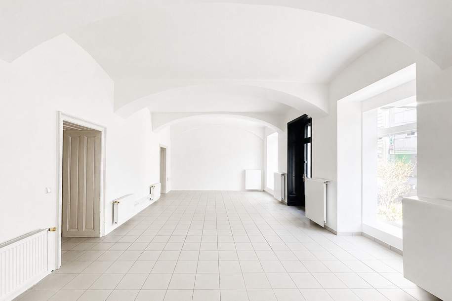 Exklusives Büro mit Innenhof-Oase in urbaner Bestlage, Gewerbeobjekt-miete, 3.209,58,€, 1050 Wien 5., Margareten