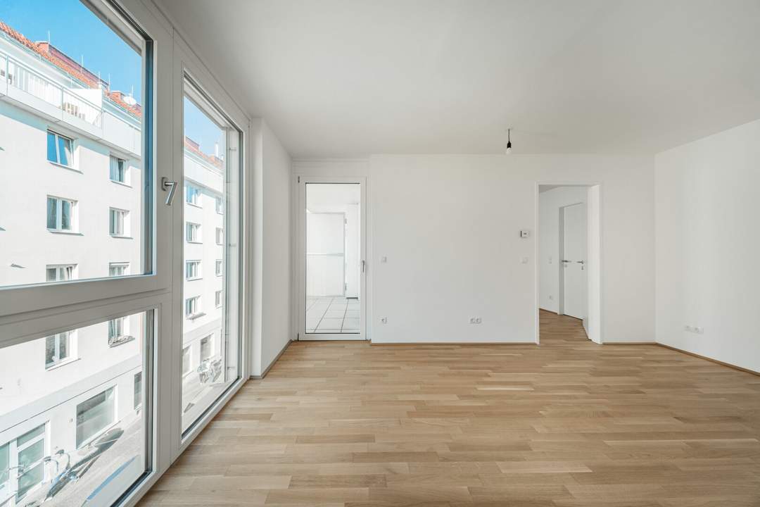 ERSTBEZUG >> kleine, charmante 2 ZI Anleger-Wohnung mit modernem Grundriss >> TOP LAGE Alte Donau, Floridsdorfer Spitz