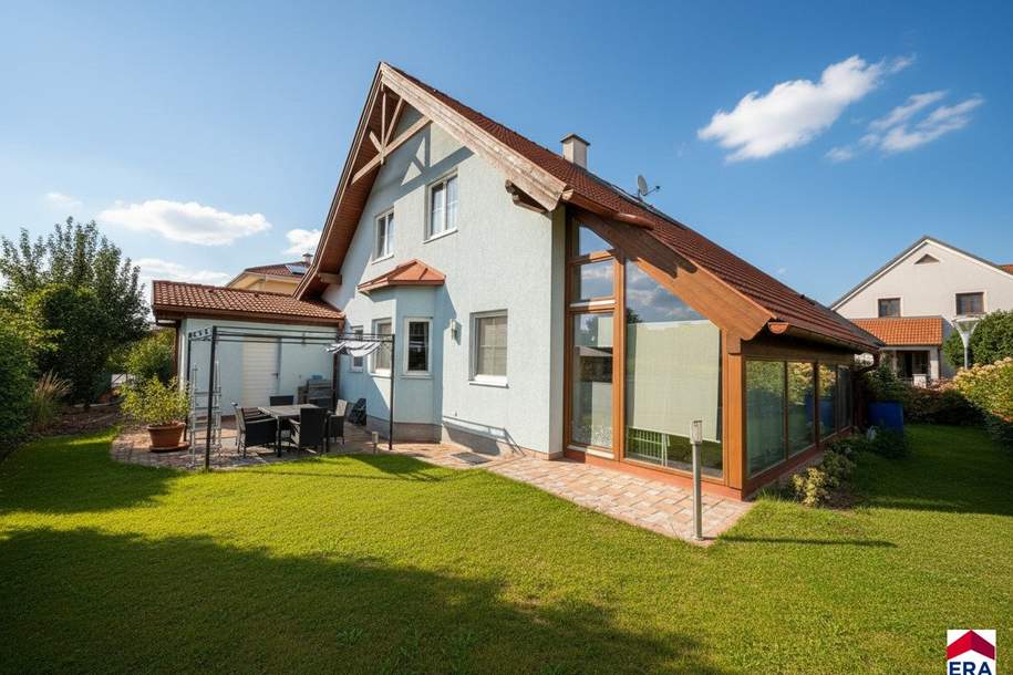 Ihr Traum-Einfamilienhaus auf einem Baurechtsgrund in Judenau: 5 Zimmer für 385.000 € wartet auf Sie!, Haus-kauf, 385.000,€, 3441 Tulln