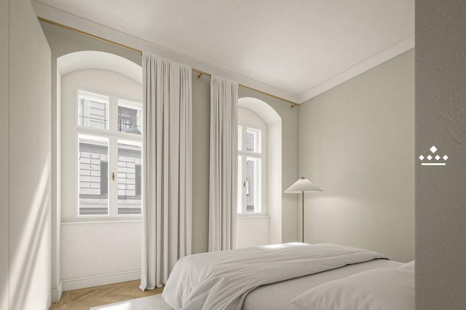 The Classic Apartment: Elegantes Apartment in verkehrsgünstiger Lage!, Wohnung-kauf, 599.000,€, 1070 Wien 7., Neubau