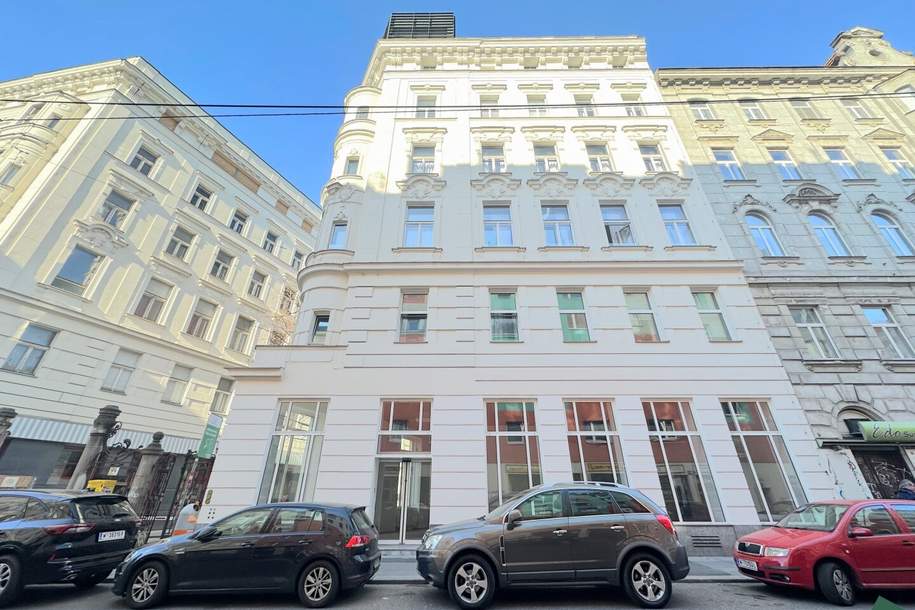 Hofseitiges Büro Nähe Pilgramgasse, Gewerbeobjekt-miete, 2.132,85,€, 1060 Wien 6., Mariahilf