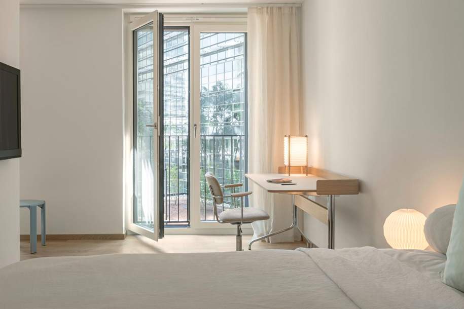 DC-FLATS: High-End-Apartment bei der UNO-City!! ERSTBEZUG!!, Wohnung-miete, 1.110,00,€, 1220 Wien 22., Donaustadt