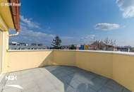 1230 Wien Liesing Großzügige, helle Dachgeschoß-Maisonette mit 260 m², 6 Zimmern und 3 sonnigen Terrassen