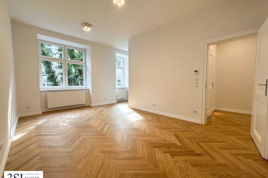Einziehen & wohlfühlen: Hochwertiger 1-Zimmer-Erstbezug in eleganter Altbauliegenschaft, Wohnung-kauf, 185.000,€, 1140 Wien 14., Penzing