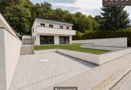 I MODERNES NEUBAU-DOPPELHAUS I GROSSZÜGIGER GARTEN I EIGENES WALDSTÜCK I KLOSTERNEUBURG I