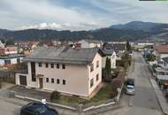 Zweifamilienhaus mit zwei separaten Wohneinheiten, Balkon, Garage und Carport in ruhiger Lage von Knittelfeld