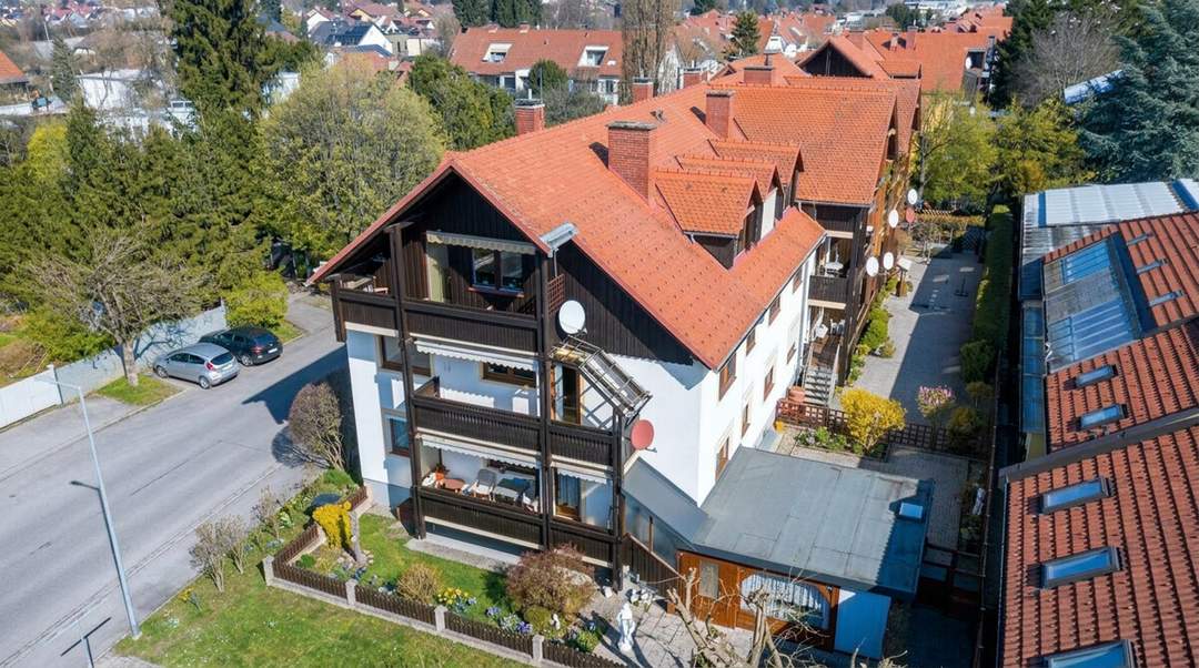 Helle 4-Zi.-Wohnung mit 2 Balkonen &amp; Freistellplatz nahe Murpark - Messendorf!