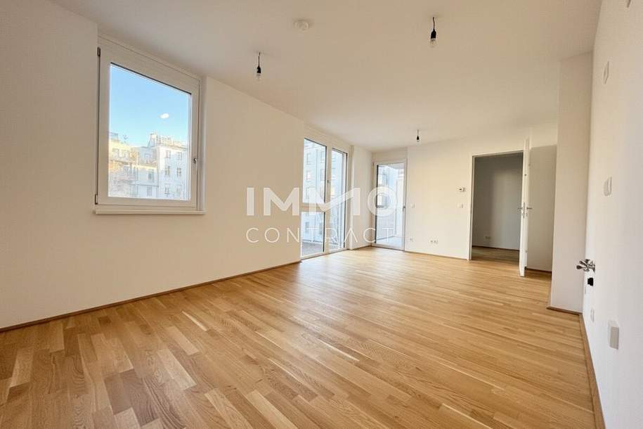 BEIM DONAUUFER: Nachhaltige Kapitalanlage – Moderner 2-Zimmer-Neubau im Erstbezug, Wohnung-kauf, 299.700,€, 1210 Wien 22., Donaustadt