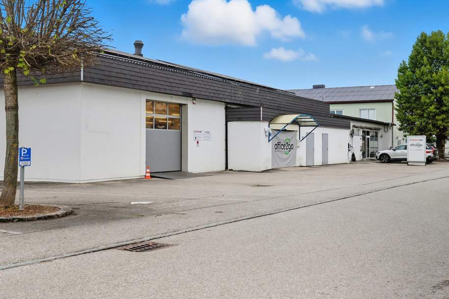 Einkaufs- und Lagerhalle mit optimaler Sichtbarkeit (Top 4), Gewerbeobjekt-kauf, 543.000,€, 4073 Linz-Land