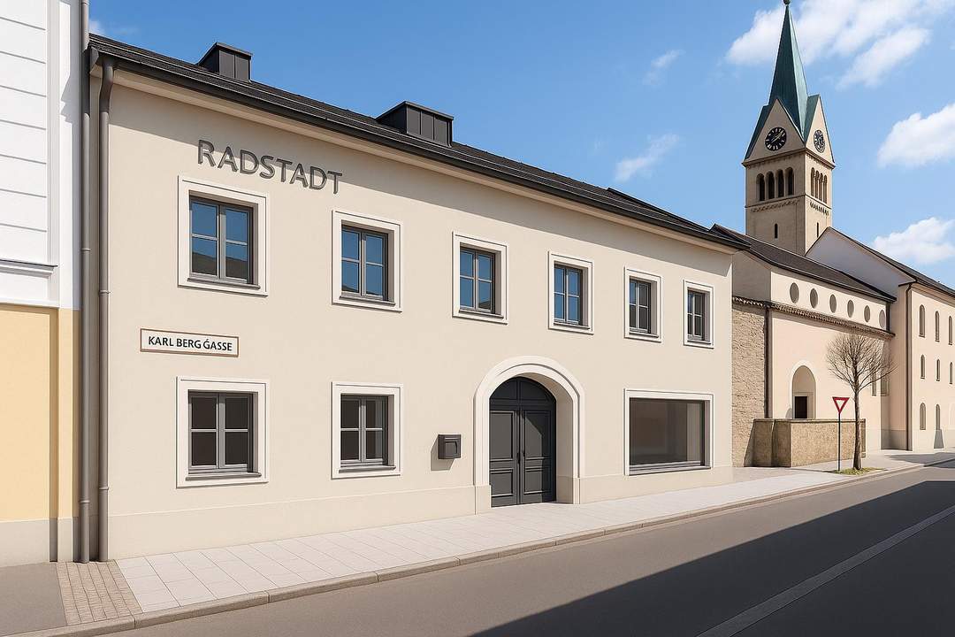 "Altehrwürdiges Stadthaus" - mit Grundstück im Herzen von Radstadt