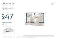 ERSTBEZUG >> helle klimatisierte 2 ZI DG Wohnung mit Weitblick >> Alte Donau, Floridsdorfer Spitz