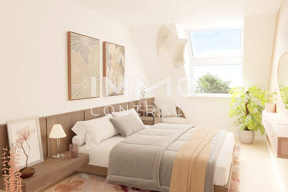 Provisionsfrei! Hochwertige 4 Zimmer + 2 Bäder + Terrasse im 2. Liftstock, Wohnung-kauf, 448.600,€, 1220 Wien 22., Donaustadt