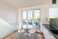 Klimatisierte Dachgeschoss Maisonette mit 2 Terrassen und Kamin nahe Uno City!