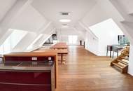 Topsaniertes 212m² Loft-Büro | 45m² Dachterrassen mit 360° Blick | U-Bahnnähe | Open-Space mit vollausgestatteter Küche