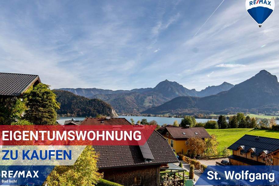 Exklusive Chance: Großzügige Eigentumswohnung mit unvergleichlichem Blick auf den Wolfgangsee, Wohnung-kauf, 569.000,€, 5360 Gmunden