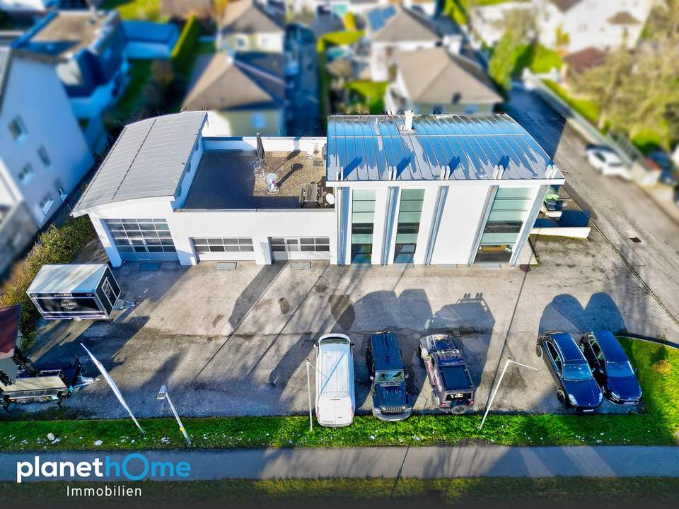 Werkstätten-Betriebsliegenschaft auch als Leasing-Angebot in werbewirksamer Lage