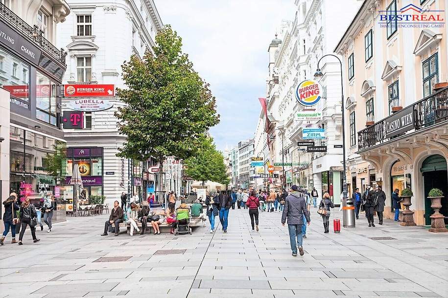 Geschäft-GASTRO LIGHT Kärntner Strasse - 2 Ebenen, Gewerbeobjekt-miete, 35.320,00,€, 1010 Wien 1., Innere Stadt