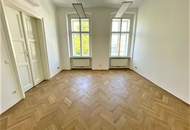 REPRÄSENTATIVES 158 m2 ALTBAUBÜRO ODER KANZLEI - PRAXIS am Opernring, klimatisierte 5 Zimmer, Nebenräume, Parketten