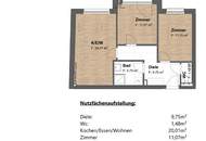 Etagenwohnung nahe Uno City