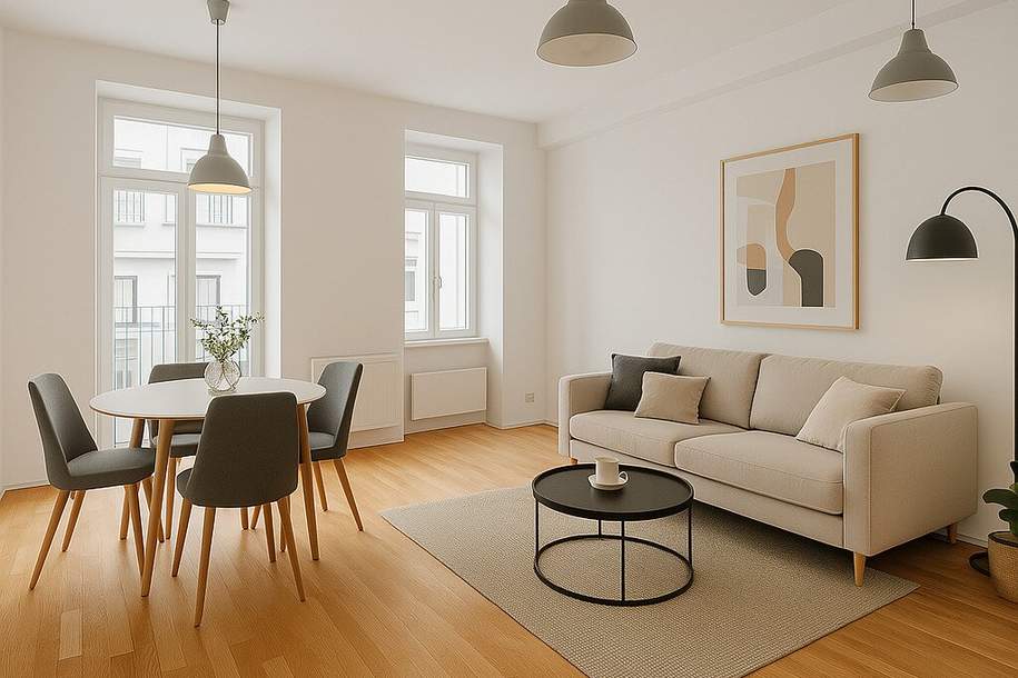 Charmante Garconniere mit eigenem Garten – Ihre grüne Oase mitten in der Stadt, Wohnung-kauf, 249.000,€, 1030 Wien 3., Landstraße