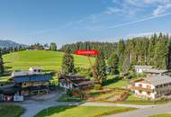 Grundstück mit Baugenehmigung für ein exklusives Chalet