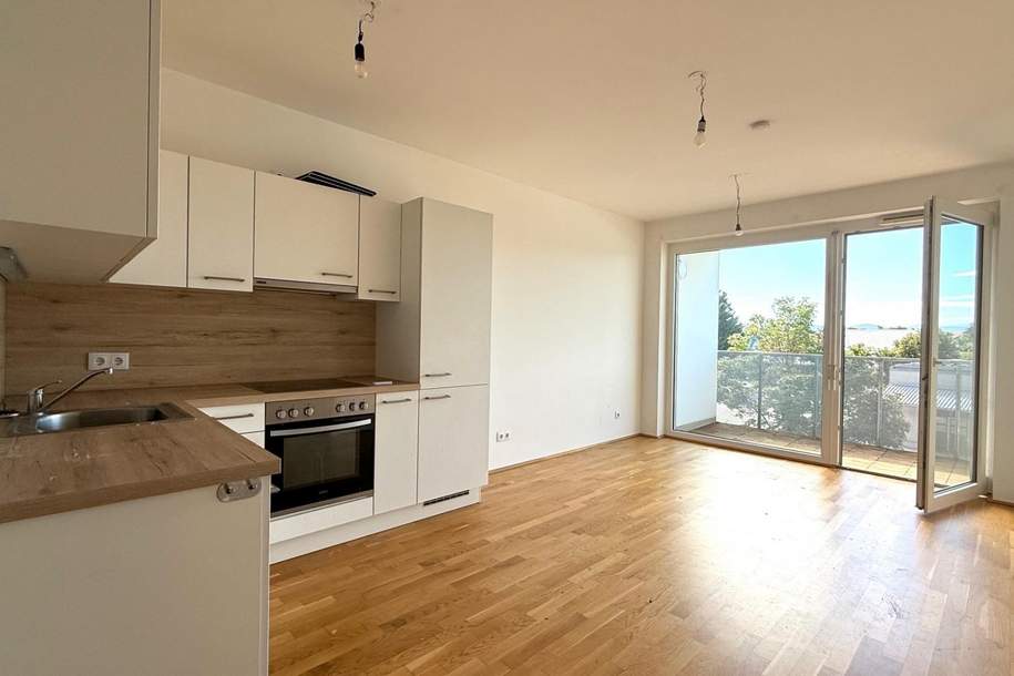 Günstige Neubauwohnung mit großer West-Loggia (6,81m²) nahe Akademiepark, Wohnung-miete, 1.025,01,€, 2700 Wiener Neustadt(Stadt)