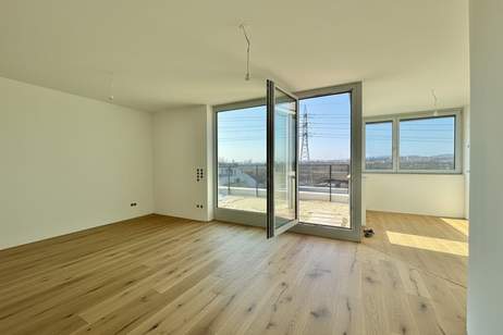 ERSTBEZUG | Außenflächen mit direktem Blick auf den Kahlenberg | vollausgestattete Küchen | Fußbodenheizung und Fußbodenkühlung, Wohnung-miete, 1.190,00,€, 1210 Wien 21., Floridsdorf