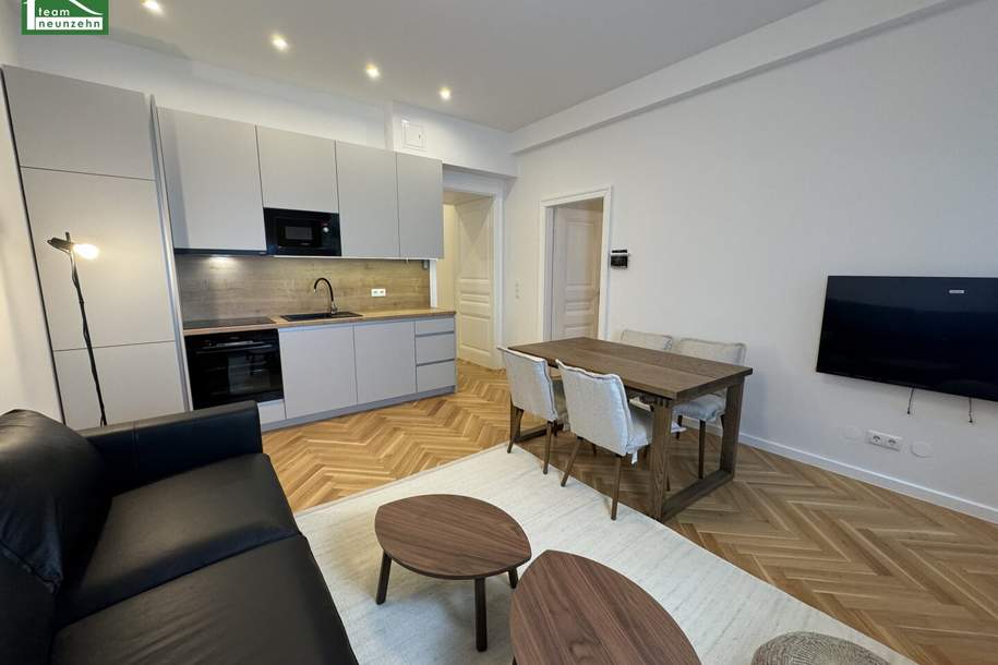 Möblierte 2 Zimmer Wohnung! - All inclusive Miete - Zentrale Anbindung - 6 Monate Befristung, Wohnung-miete, 1.199,00,€, 1030 Wien 3., Landstraße