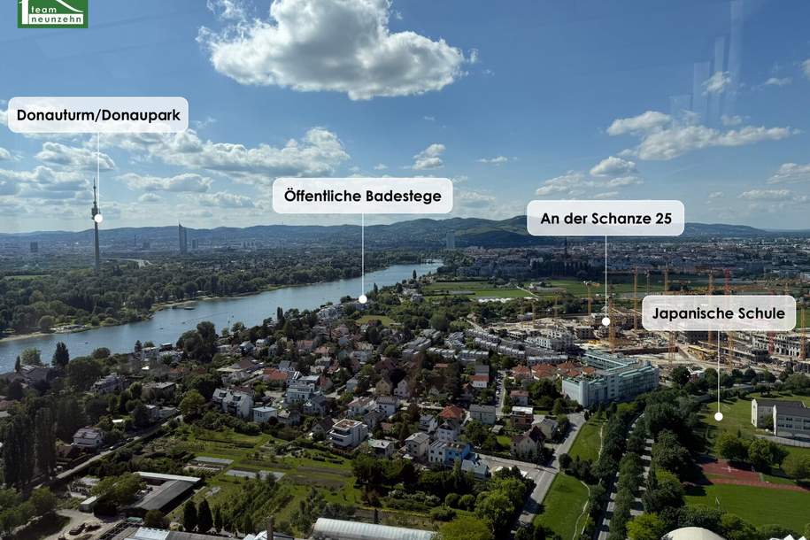 Direkt am Wasser wohnen – Ihr neues Zuhause an der Alten Donau (provisionsfrei) *Herbst 2026*! - JETZT ZUSCHLAGEN, Wohnung-kauf, 530.000,€, 1210 Wien 21., Floridsdorf