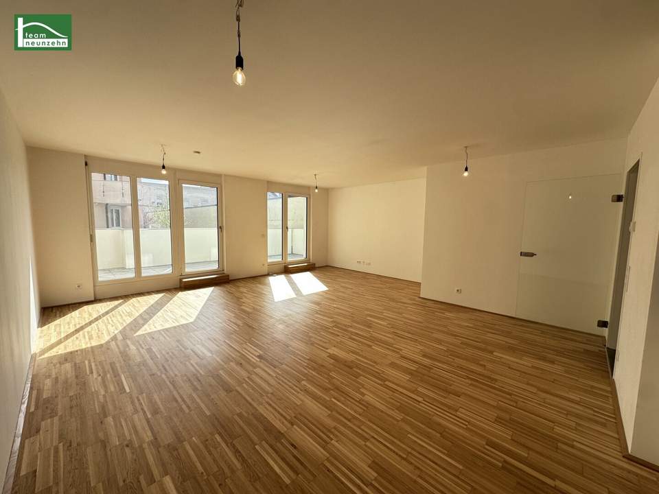 3-stöckige Maisonette mit 50 m² Wohnküche im FLAIR City living nahe S-Bahn Atzgersdorf! Ab sofort