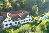 NEUER PREIS! AUSSERGEWÖHNLICHES JUWEL! Exklusiver Vierkanthof im Thermenland Steiermark – Wohnen, Reiten &amp; Leben mit Pool und Natur