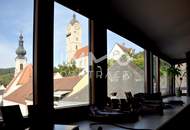 88,46qm Panorama-Dachterrassenwohnung in Stein, Donaublick, Lift, DPU-fußläufig