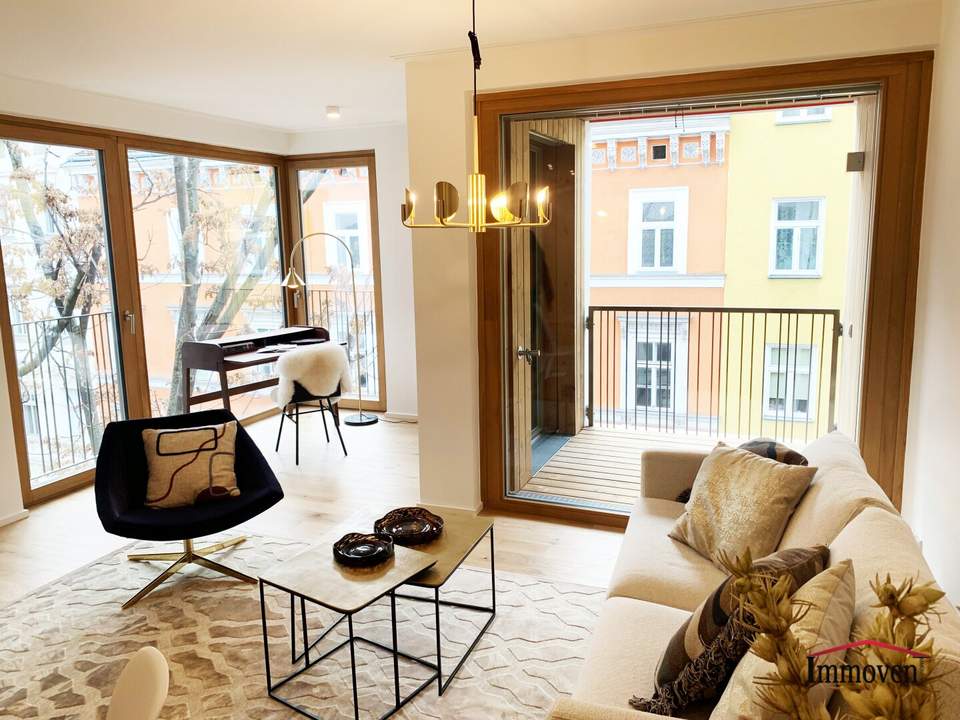 Apollogasse 18: Straßenseitige, moderne 2-Zimmerwohnung mit Loggia!
