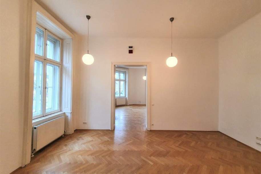 Altbaubüro in Traumlage am Getreidemarkt/ Nähe Museumsquartier und U2, Gewerbeobjekt-miete, 3.726,07,€, 1010 Wien 1., Innere Stadt