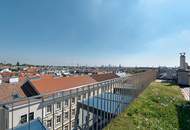 Dachgeschoss-Maisonette mit Traumterrasse & Weitblick beim Aumannplatz
