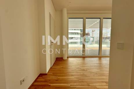 A terrace with a wide view and plenty of space for enjoyable moments, Wohnung-miete, 1.899,99,€, 1220 Wien 22., Donaustadt