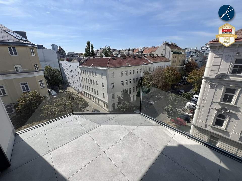 U1 Nähe: HOCHWERTIGE ERSTBEZÜGE - IN DEN DACHGESCHOSSEN MIT TERRASSEN, BALKONEN, LOGGIEN