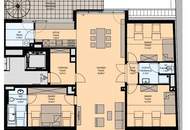 ++NEU++ Fantastisch aufgeteilte 4 Zimmer DG-Wohnung in absoluter Bestlage des 09. Bezirks - Viktor Frankl Park / Mariannengasse +++ Dachterrasse! ++++ AB MÄRZ 26!