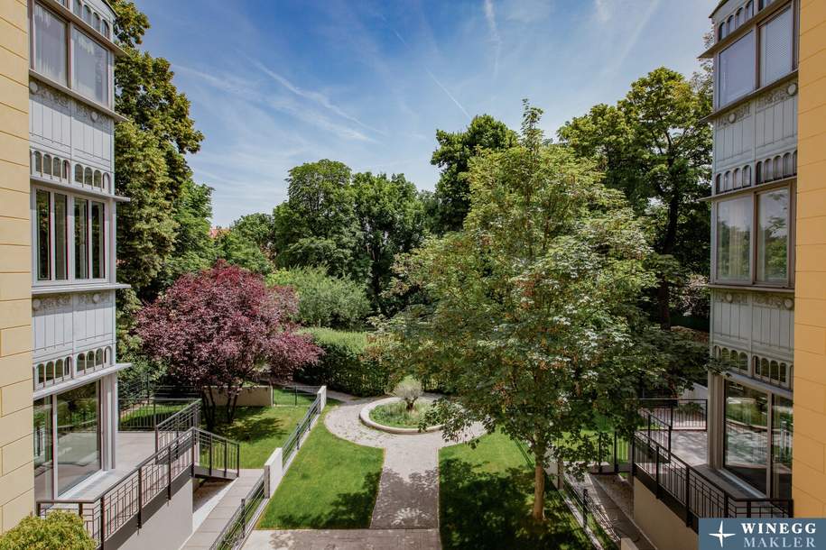 Herrschaftlich Wohnen beim Schlosspark Schönbrunn | Luxuriöses Altbaujuwel mit Gartenparadies, Wohnung-kauf, 2.990.000,€, 1130 Wien 13., Hietzing