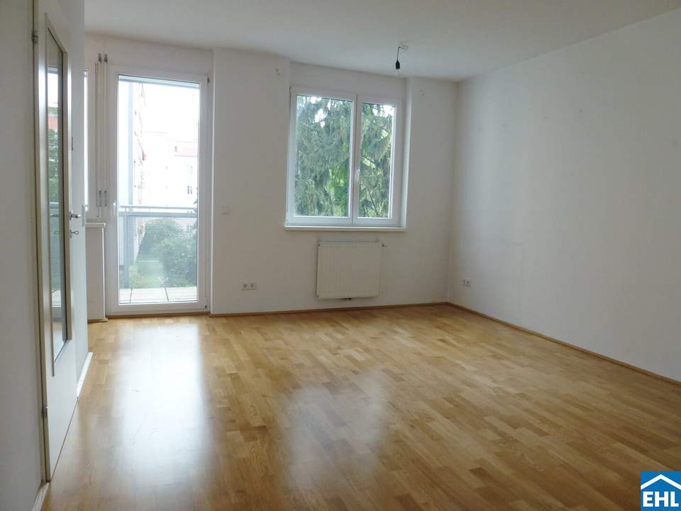 Gemütliche 2-Zimmer-Wohnung mit Balkon beim Schubertpark