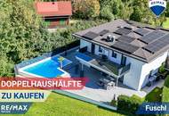 Fuschlsee-Idylle pur: Moderne Doppelhaushälfte mit Pool