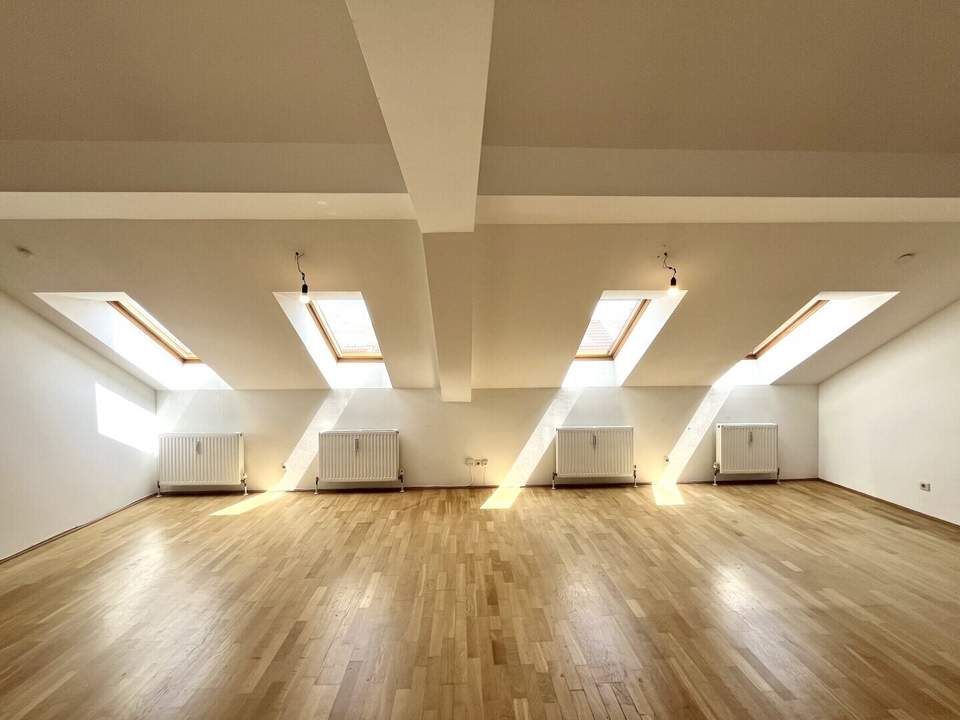 1060! Helles DG-Loft mit neuer Küche Nähe Naschmarkt!