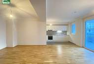 Wohnen im Mautner-Markhof nahe S-Bahn S7 Kaiserebersdorf - Innenhofausrichtung mit großer Loggia, Einbauküche und luxuriösem Bad! GEMEINSCHAFTLICHE DACHTERRASSE!