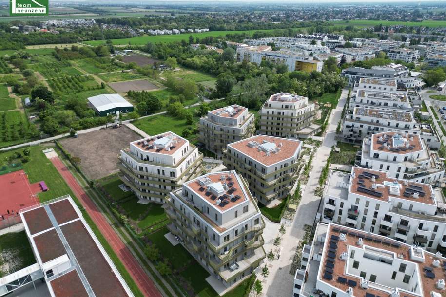 Neubauprojekt im Niedrig-Energie-Standard im grünen Hirschfeld – Naturnah wohnen - Provisonsfrei!, Wohnung-kauf, 228.300,€, 1210 Wien 21., Floridsdorf