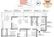 Exklusives Dachgeschoß mit 57m² Terrasse und Sauna (Top 9) - Neubauprojekt am Kremser Steindl
