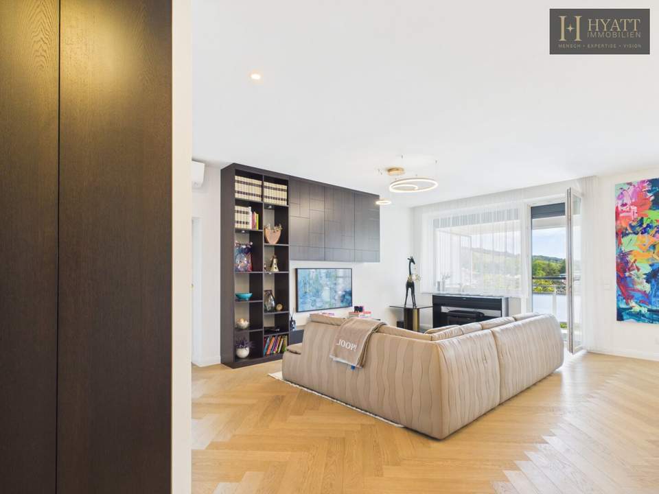 Luxus Designerwohnung mit Panoramablick über Neustift