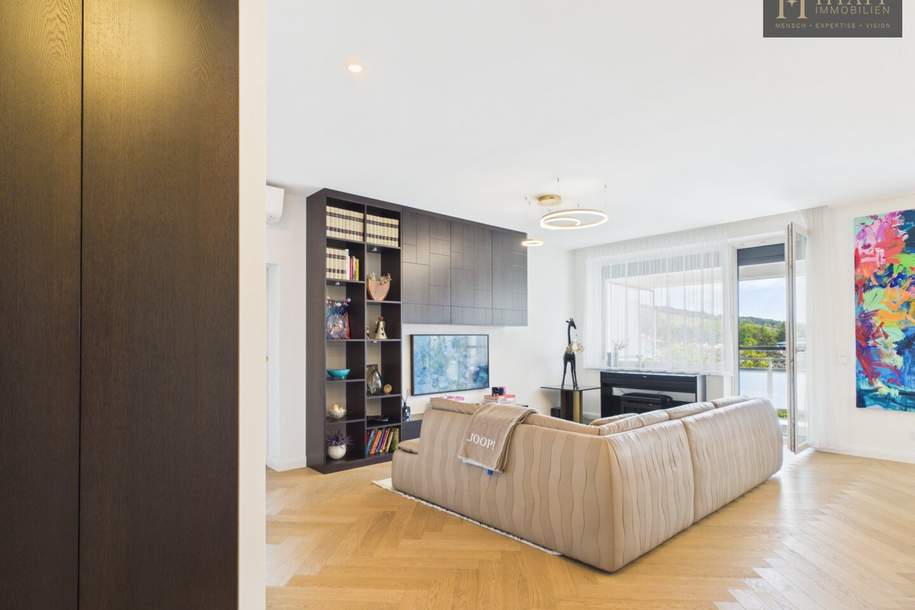Luxus Designerwohnung mit Panoramablick über Neustift, Wohnung-legalform.mietkauf, 999.733,€, 1190 Wien 19., Döbling