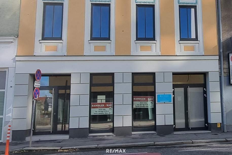 Geschäftslokal barrierefrei, vielseitig nutzbar in zentraler Lage, Gewerbeobjekt-miete, 589,68,€, 3100 Sankt Pölten(Stadt)