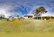 Bungalow auf großem Grundstück und zusätzlichem Wohnhaus in Siegendorf